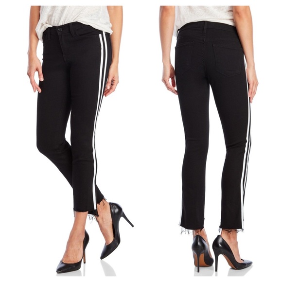 Flying Monkey Denim - Flying Monkey Taped Tuxedo Stripe Jeans